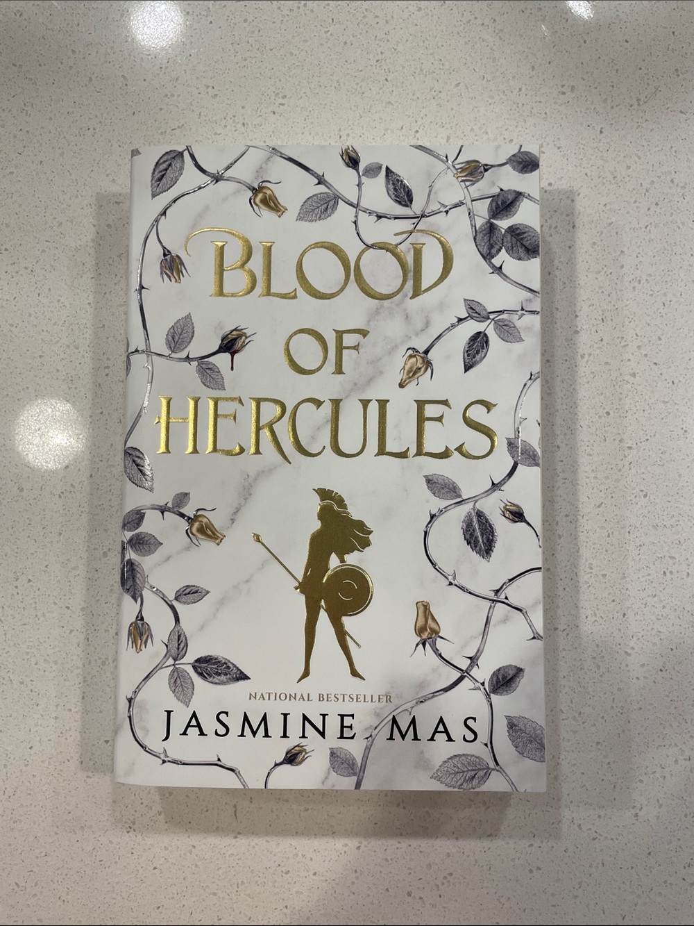 Blood of Hercules by Jasmine Mas - Gold & White Decorative Hardcover - Picture 1 of 1